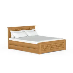 Solidwood Slab Series Bed